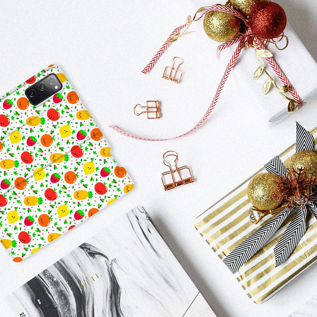 Samsung Galaxy S20 FE Flip Style Cover Fruits - B2C Telecom