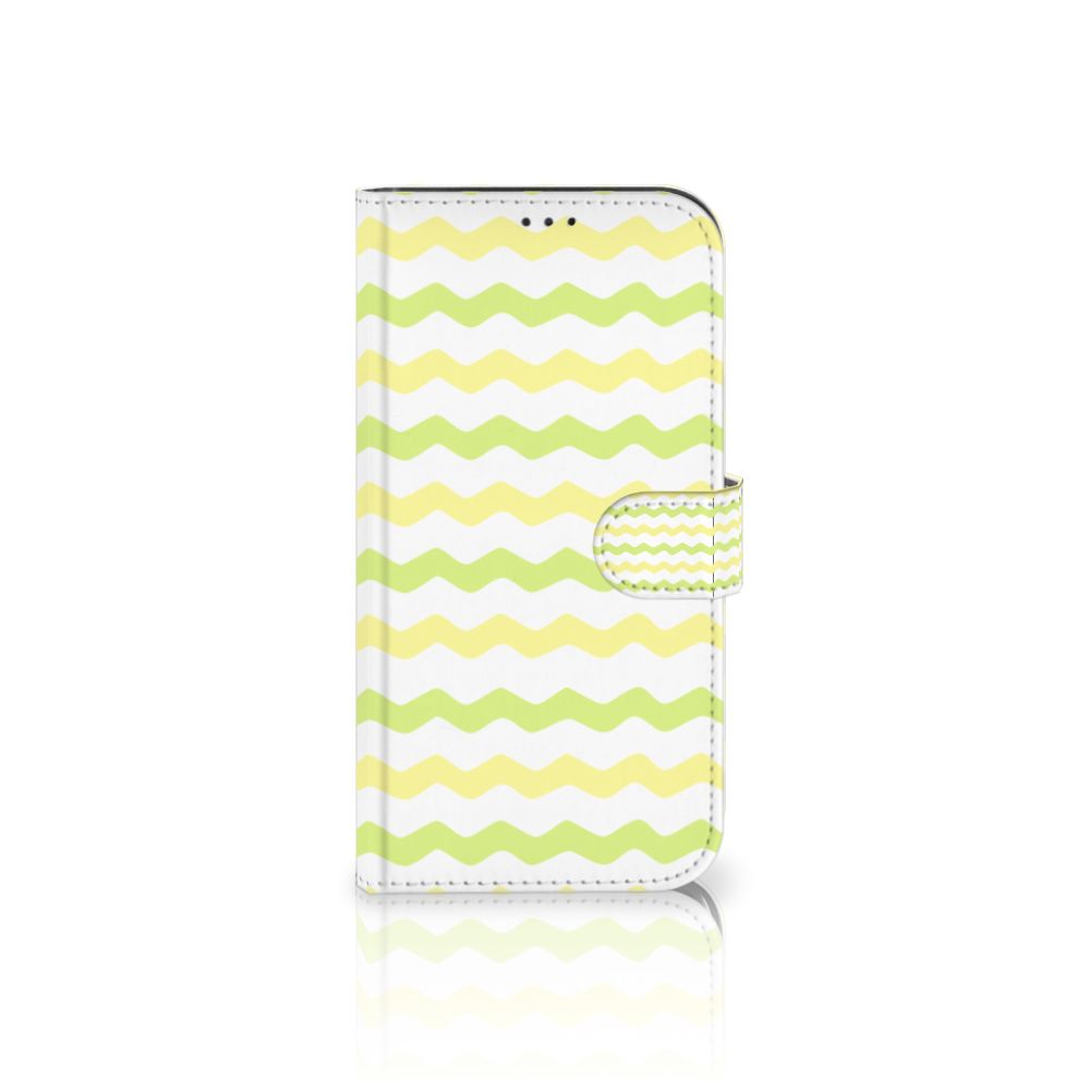 Apple iPhone 12 Pro Max Telefoon Hoesje Waves Yellow