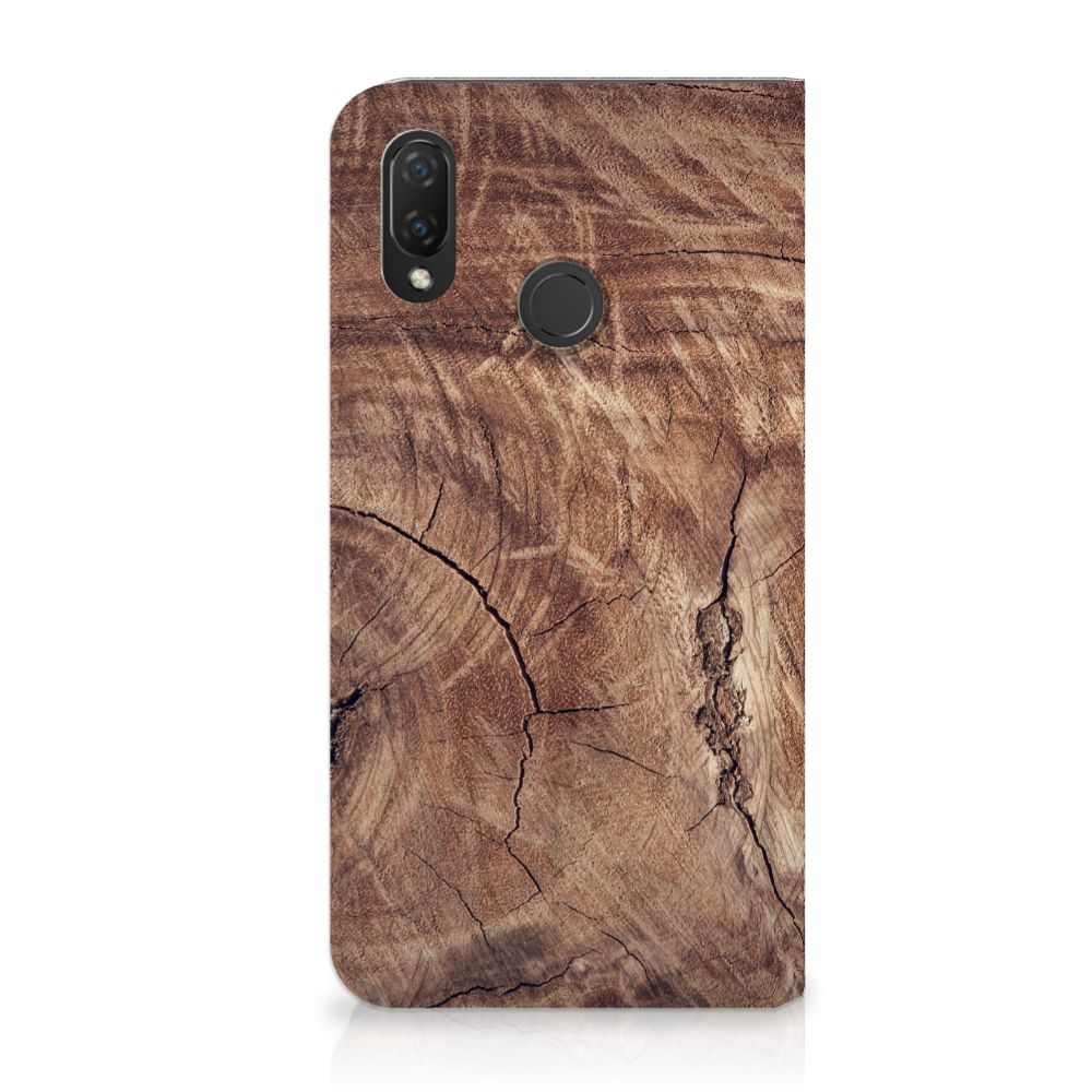 Huawei P Smart Plus Book Wallet Case Tree Trunk