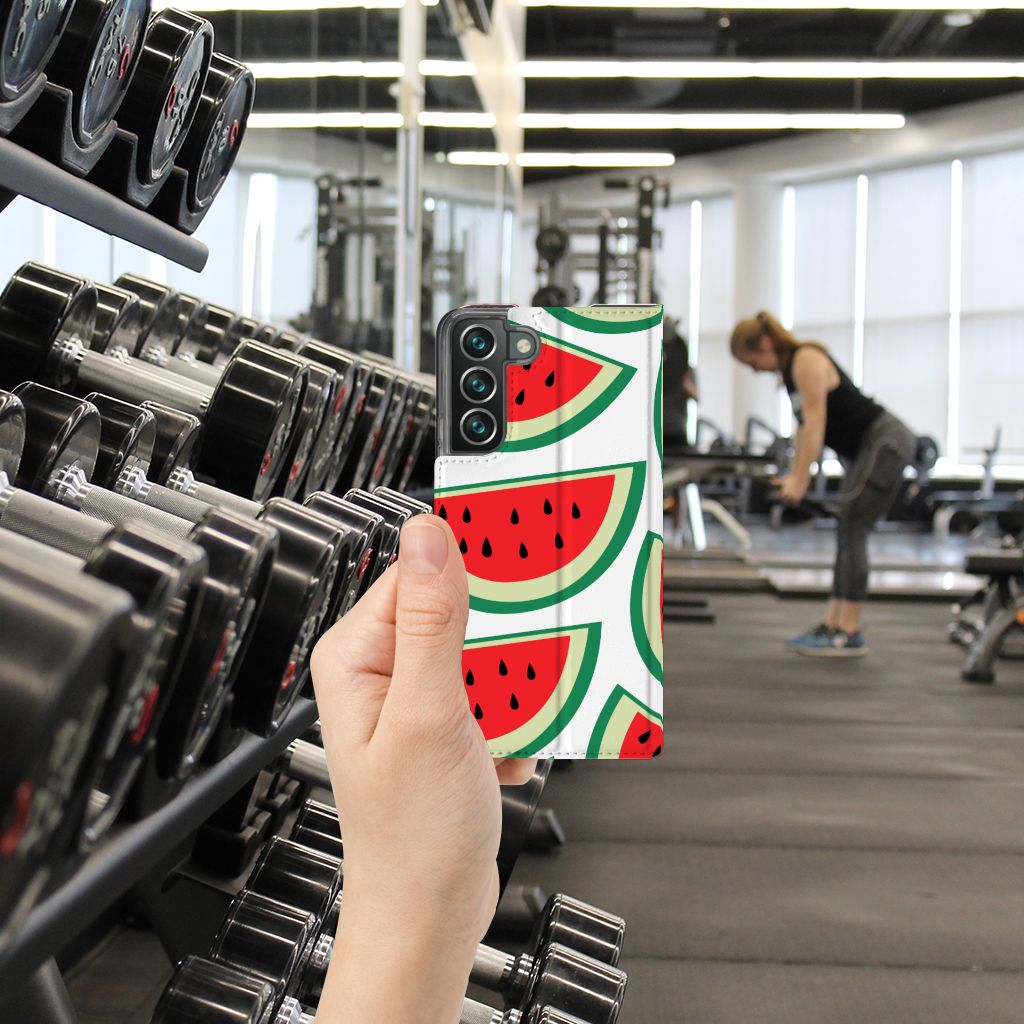 Samsung Galaxy S22 Plus Flip Style Cover Watermelons - B2C Telecom