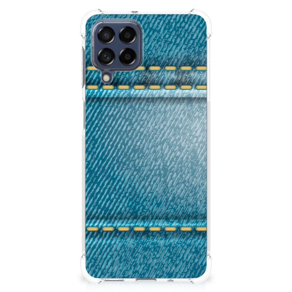 Samsung Galaxy M53 Anti Shock Bumper Case Jeans B2C Telecom
