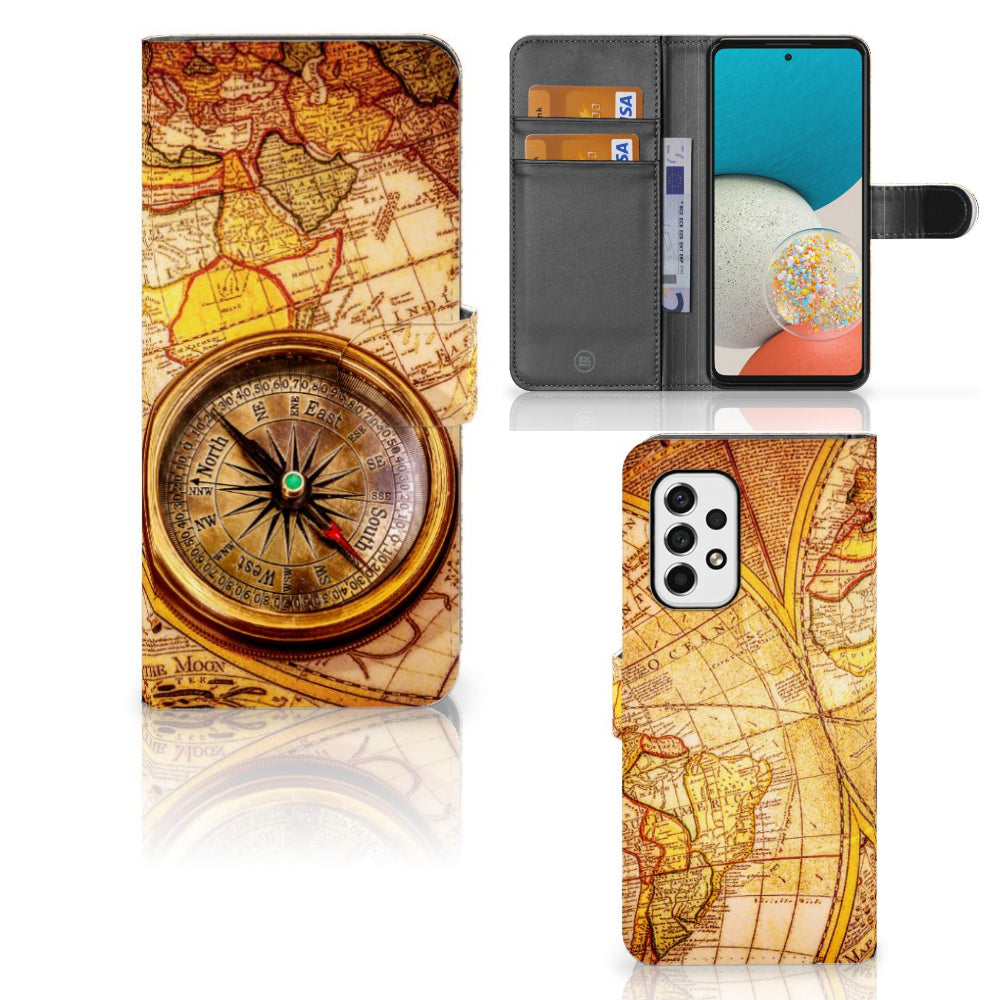 Samsung Galaxy A53 Flip Cover Kompas