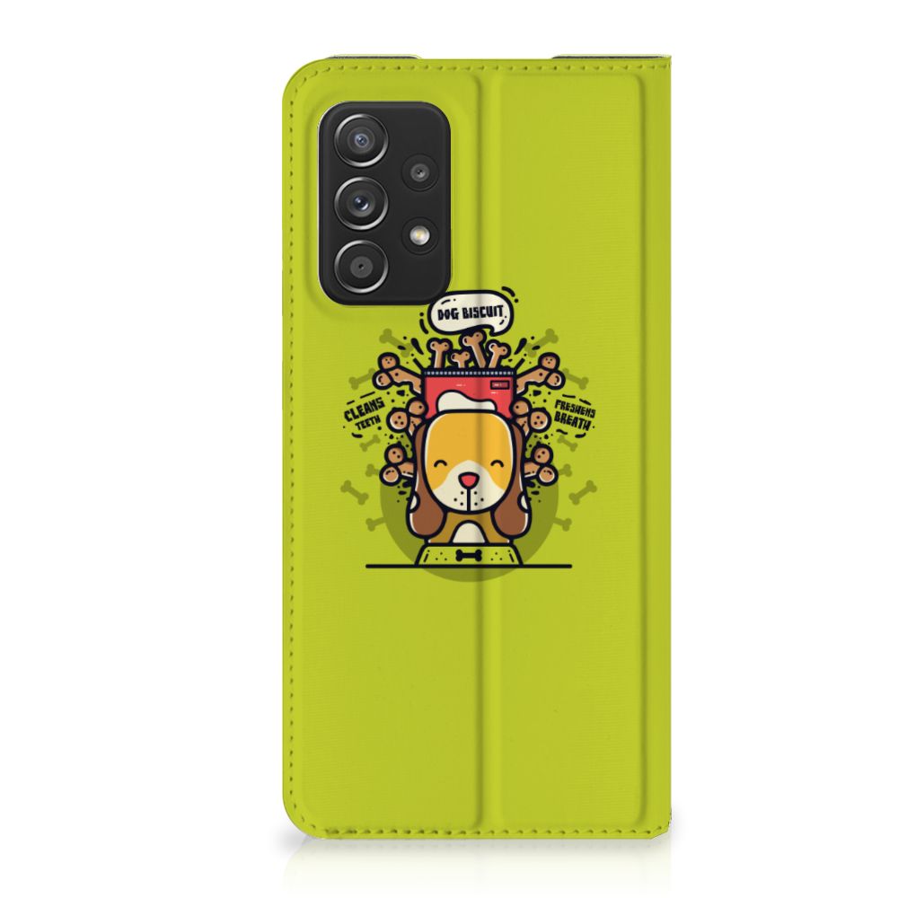 Samsung Galaxy A52 Magnet Case Doggy Biscuit - B2C Telecom