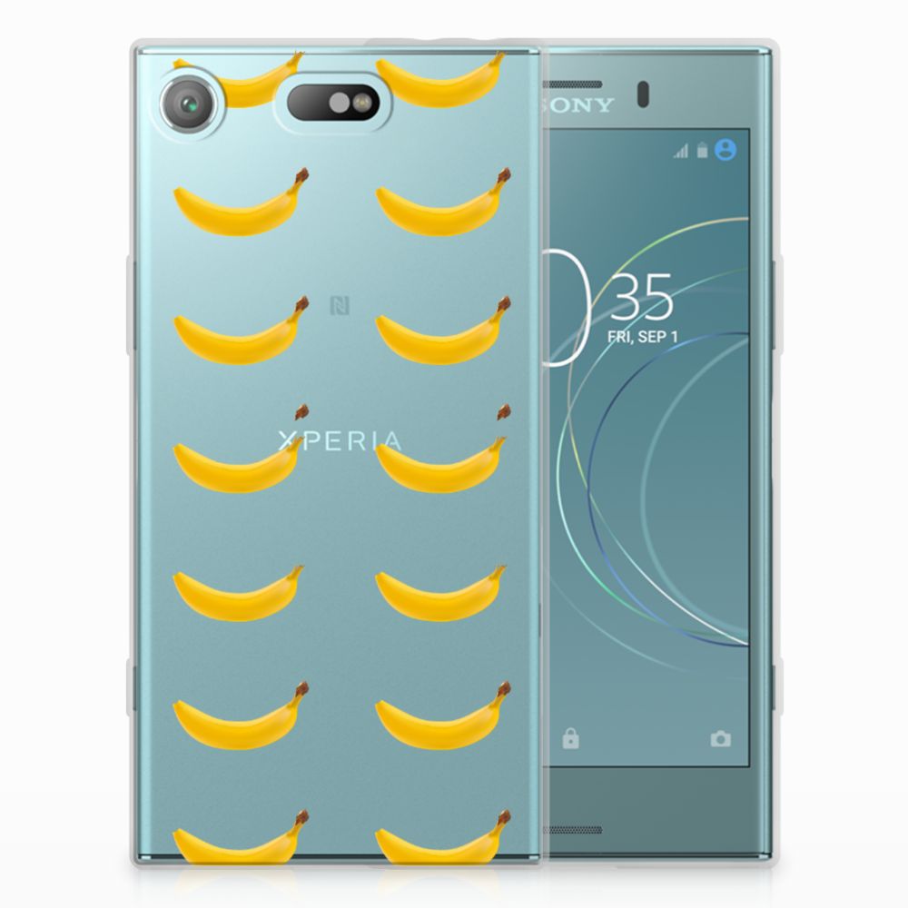 Sony Xperia XZ1 Compact Siliconen Case Banana