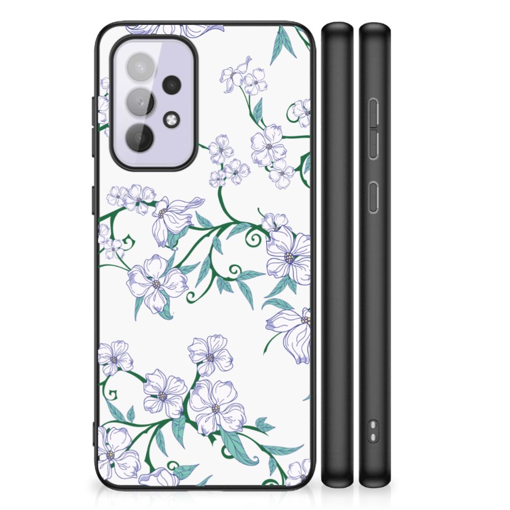 Samsung Galaxy A33 5G Uniek Bloemen Hoesje Blossom White B2C Telecom
