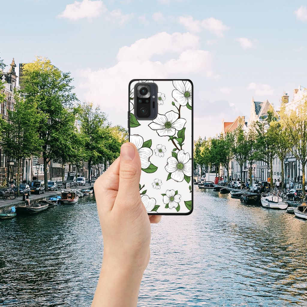 Xiaomi Redmi Note 10 Pro Bloemen Hoesje Dogwood Flowers B2C Telecom