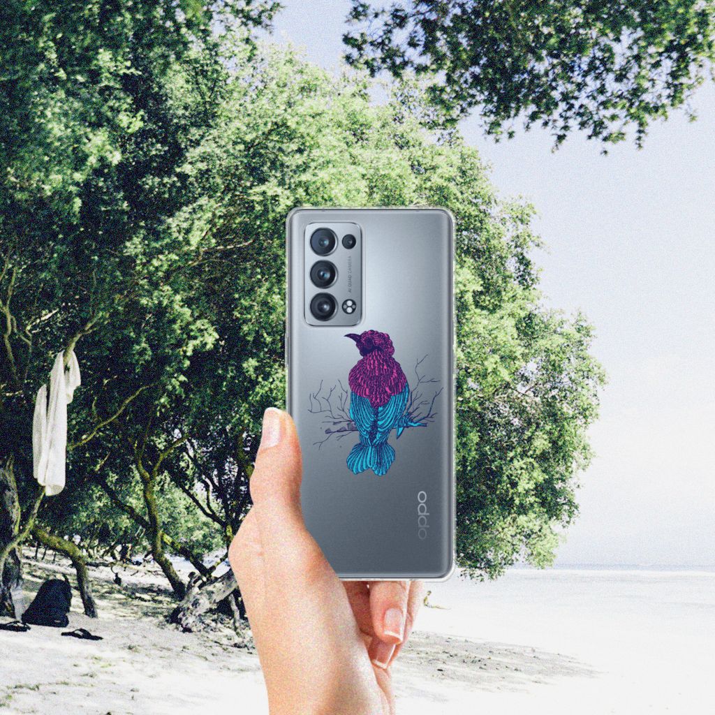 OPPO Reno 6 Pro Plus 5G Telefoonhoesje met Naam Merel B2C Telecom