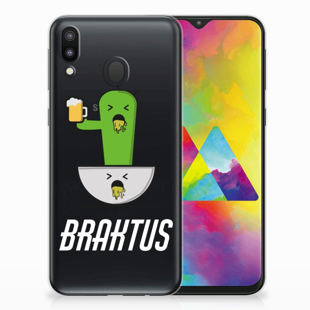 Samsung Galaxy M20 (Power) Telefoonhoesje met Naam Braktus