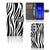 OnePlus Nord CE 2 Telefoonhoesje met Pasjes Zebra
