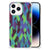 iPhone 14 Pro Shockproof Case Abstract Green Blue B2C Telecom