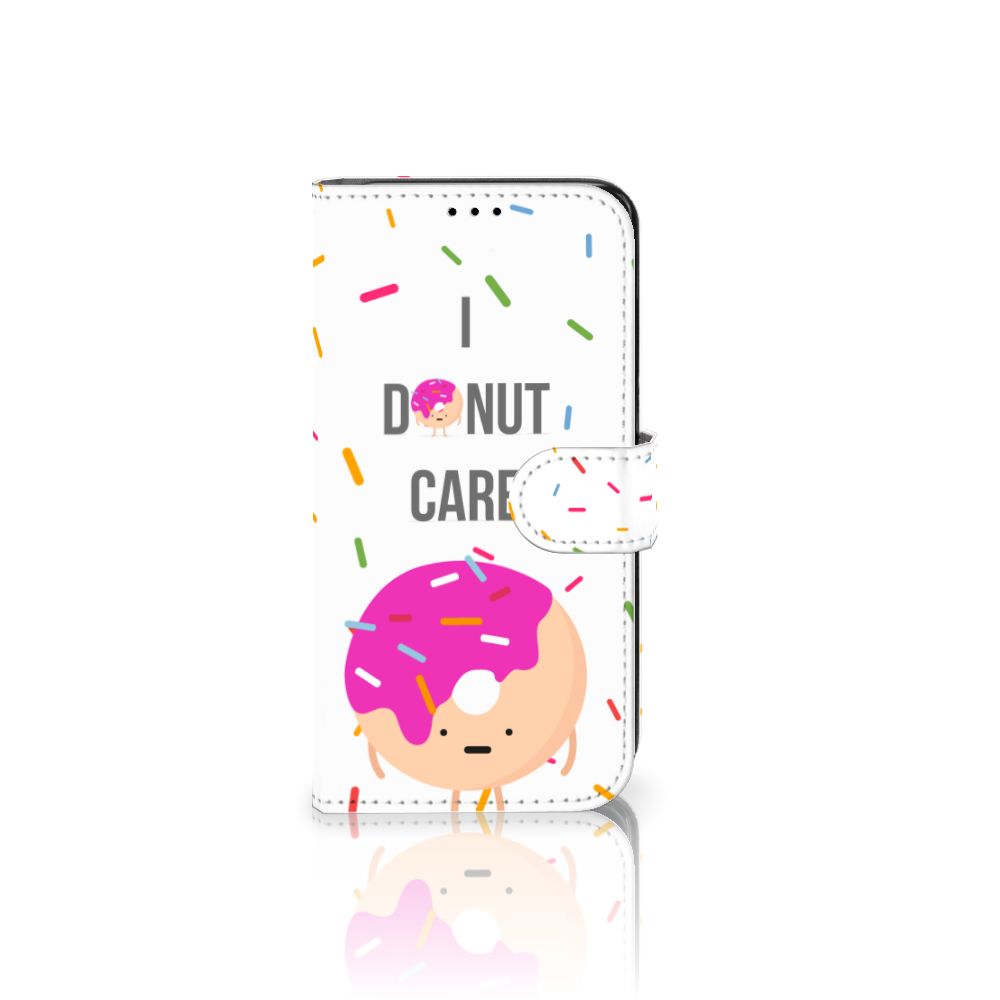 Samsung Galaxy S7 Edge Book Cover Donut Roze