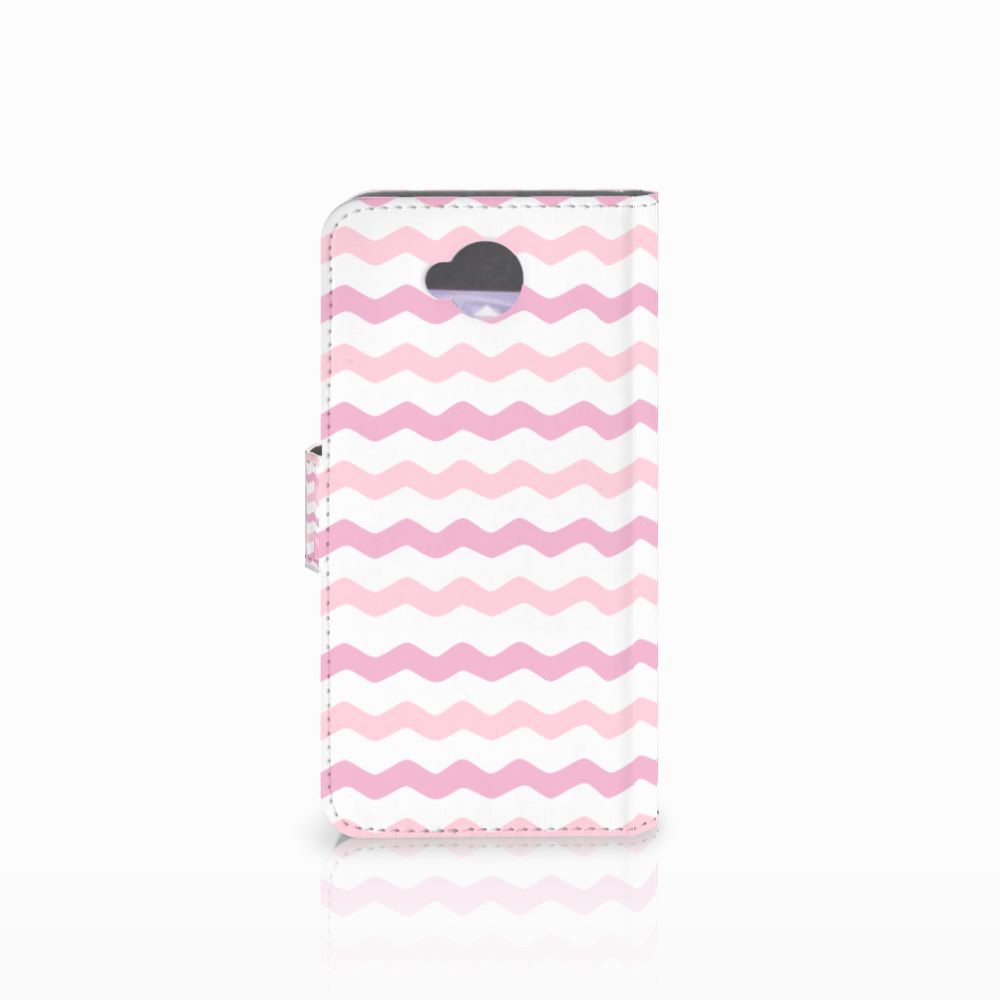 Microsoft Lumia 650 Telefoon Hoesje Waves Roze