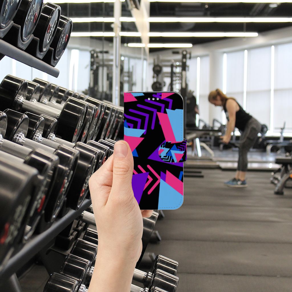 Samsung Galaxy S7 Book Case Funky Triangle