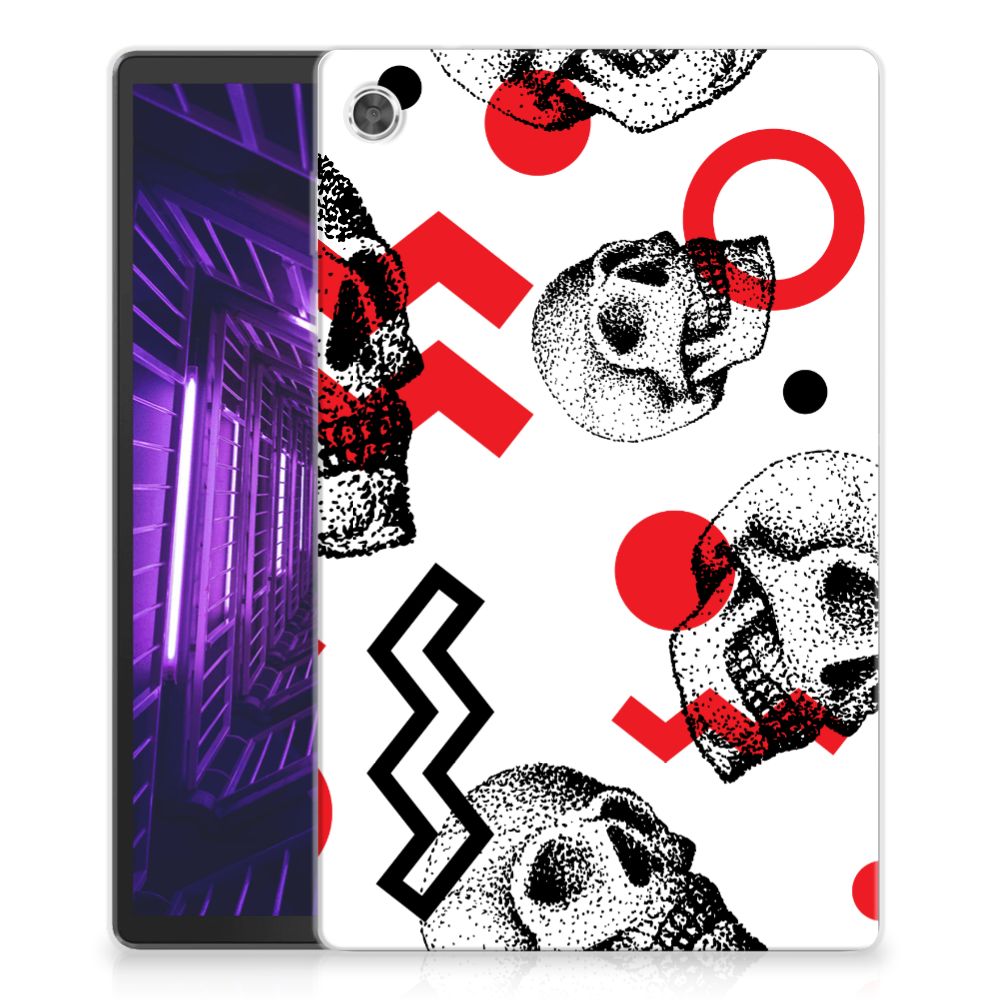 Tablet BackCover Lenovo Tab M10 Plus Skull Red - B2C Telecom