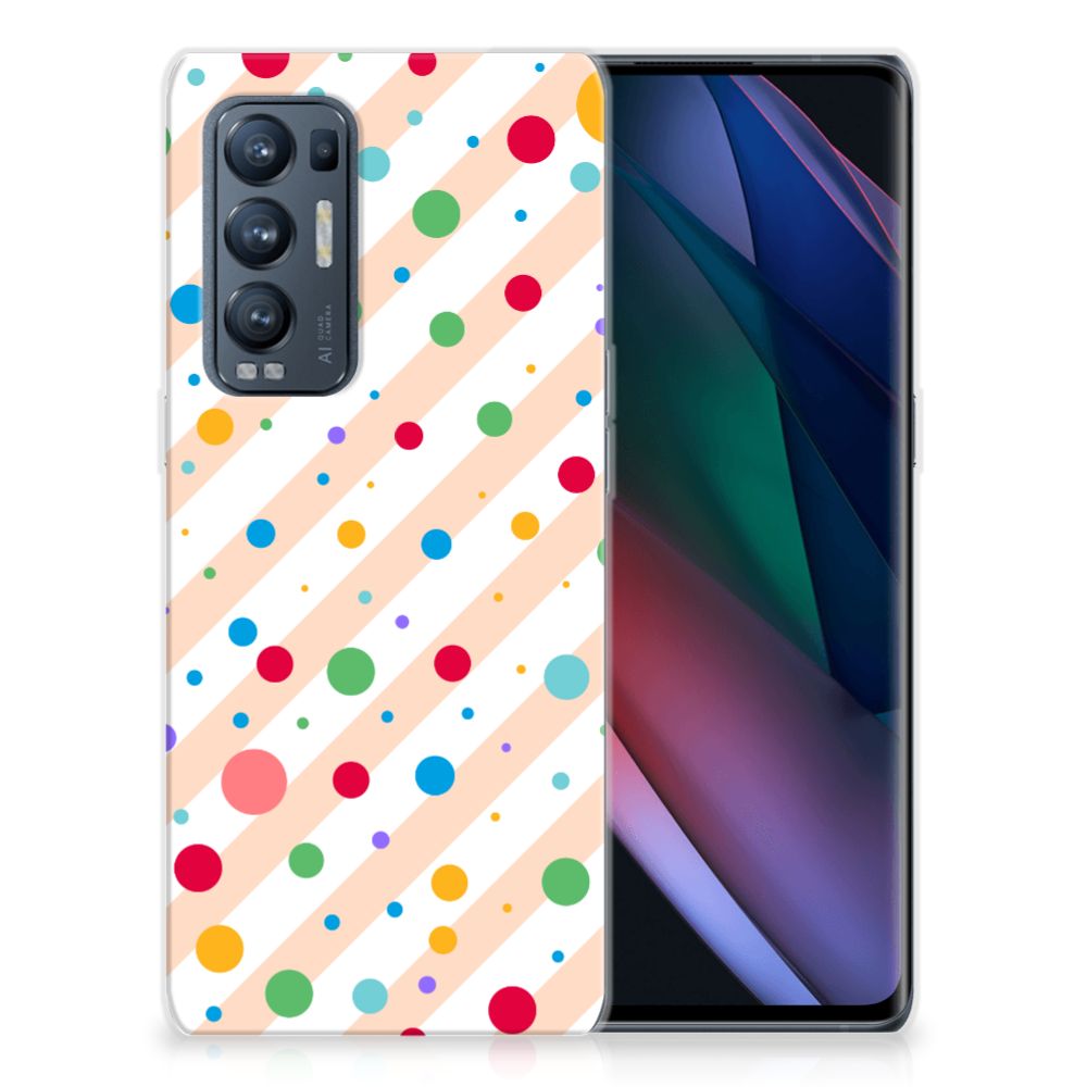 OPPO Find X3 Neo TPU bumper Dots B2C Telecom