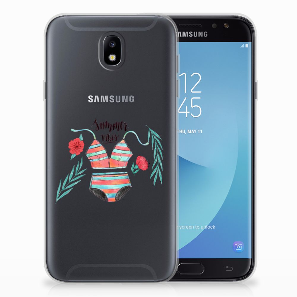 Samsung Galaxy J7 2017 | J7 Pro Telefoonhoesje met Naam Boho Summer