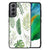 Samsung Galaxy S21FE Bloemen Hoesje Leaves