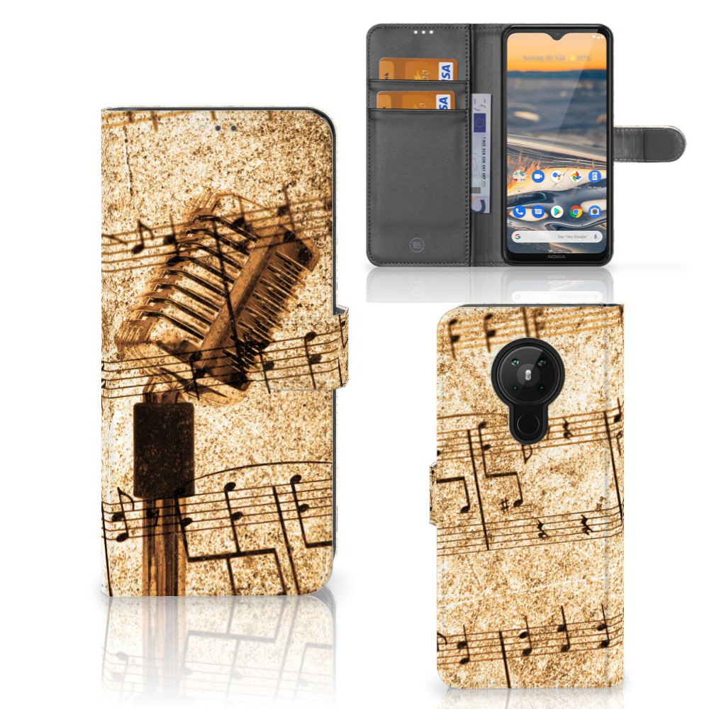 Nokia 5.3 Telefoonhoesje met foto Bladmuziek