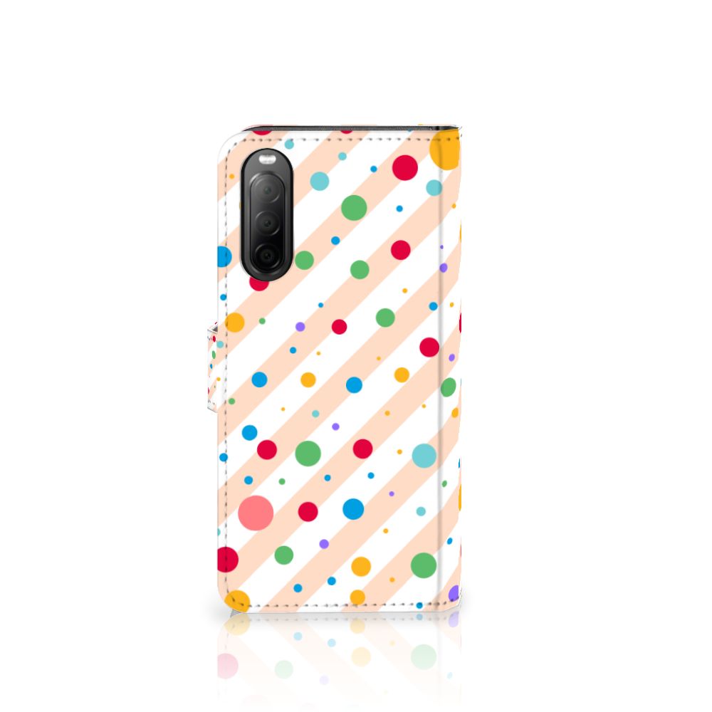 Sony Xperia 10 IV Telefoon Hoesje Dots