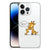iPhone 14 Pro Max Telefoonhoesje met Naam Giraffe