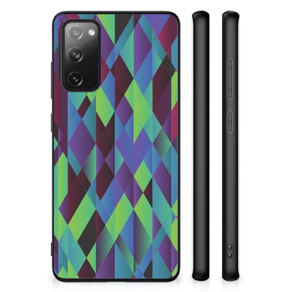 Samsung Galaxy S20 FE Backcover Abstract Green Blue B2C Telecom