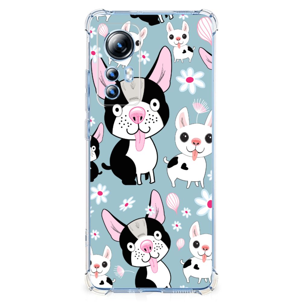 Xiaomi 12 Lite Case Anti-shock Hondjes B2C Telecom