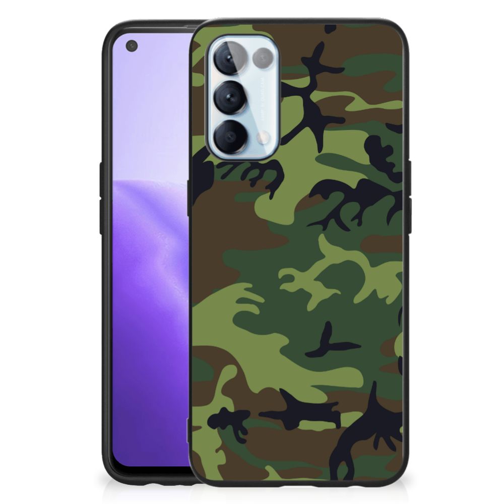 OPPO Reno5 5G | Find X3 Lite Back Case Army Dark