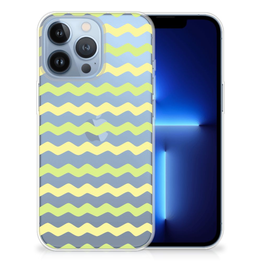 Apple iPhone 13 Pro TPU bumper Waves Yellow B2C Telecom