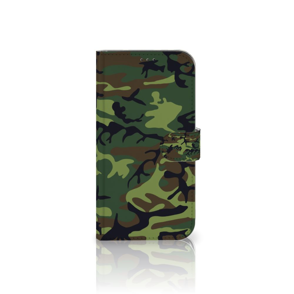 Apple iPhone 12 Pro Max Telefoon Hoesje Army Dark
