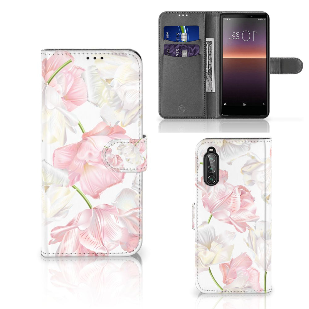 Sony Xperia 10 II Hoesje Lovely Flowers