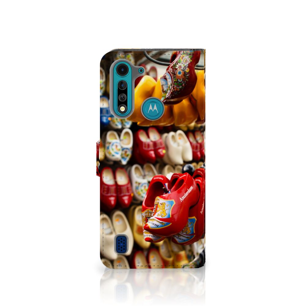 Motorola G8 Power Lite Flip Cover Klompen