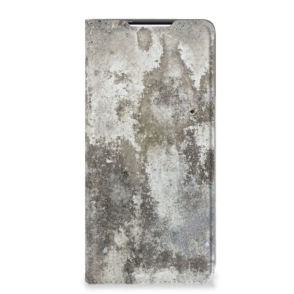 Samsung Galaxy S21 Plus Standcase Beton Print - B2C Telecom