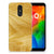 LG Q7 Bumper Hoesje Licht Hout