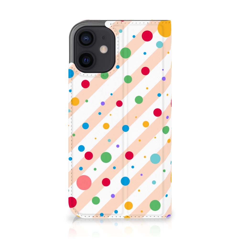 iPhone 12 Mini Hoesje met Magneet Dots - B2C Telecom