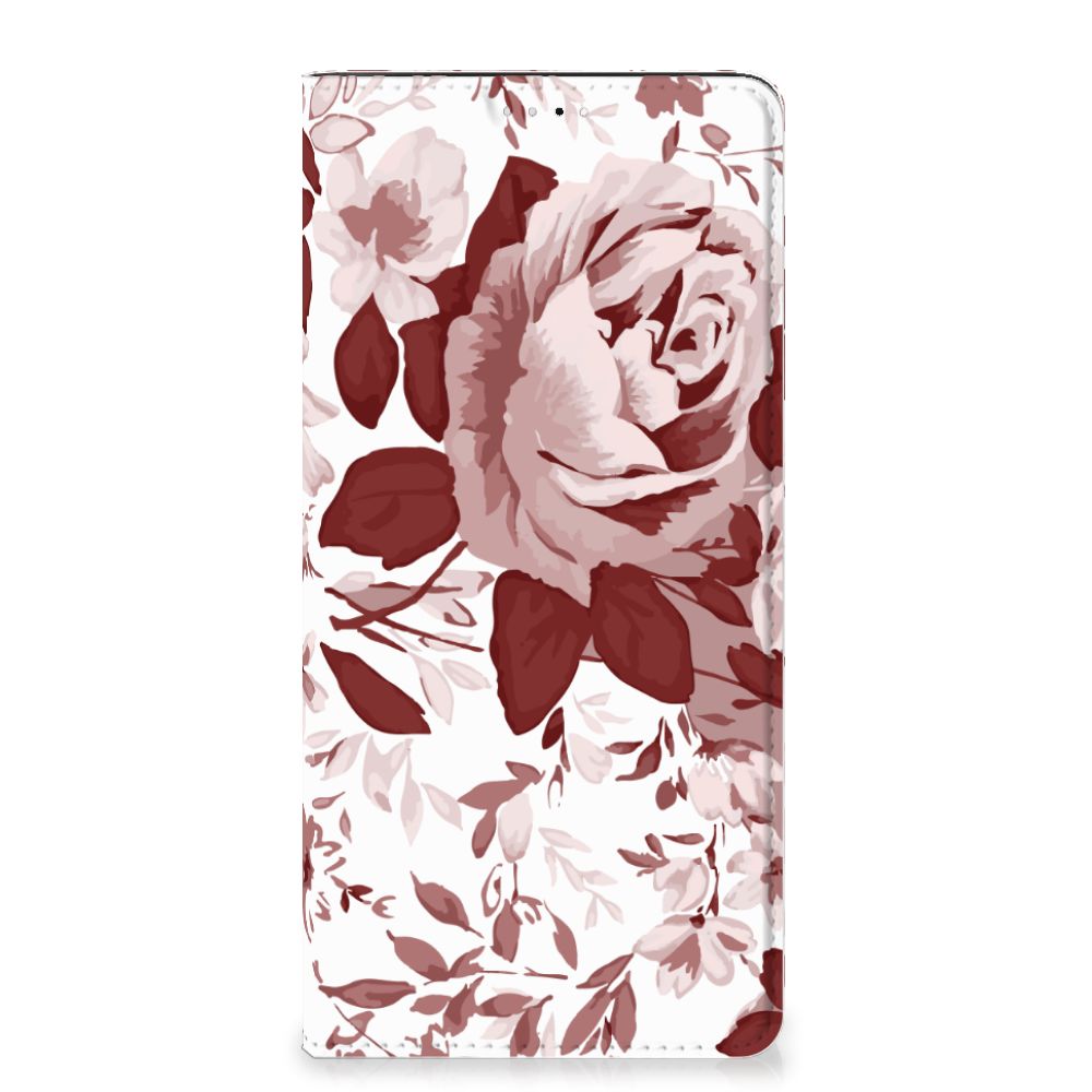 Bookcase Samsung Galaxy A33 5G Watercolor Flowers