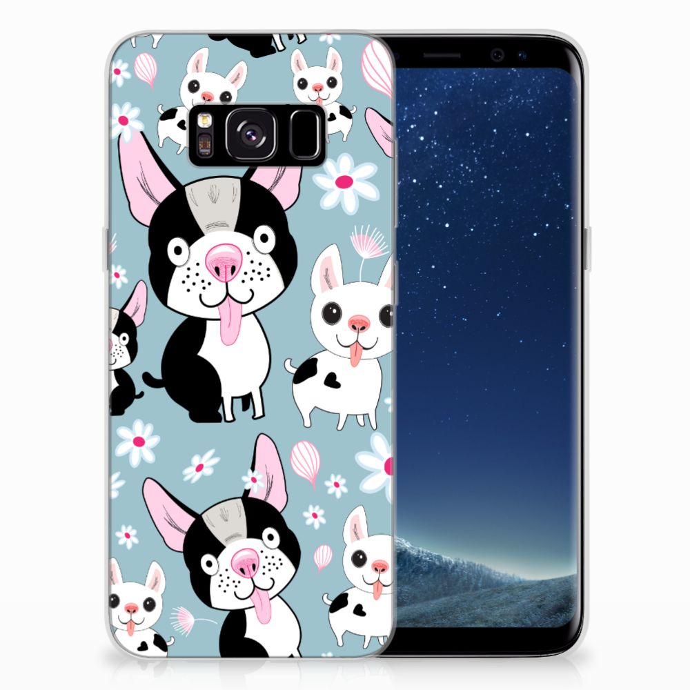 Samsung Galaxy S8 TPU Hoesje Hondjes