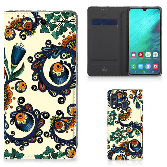 Telefoon Hoesje Samsung Galaxy A40 Barok Flower