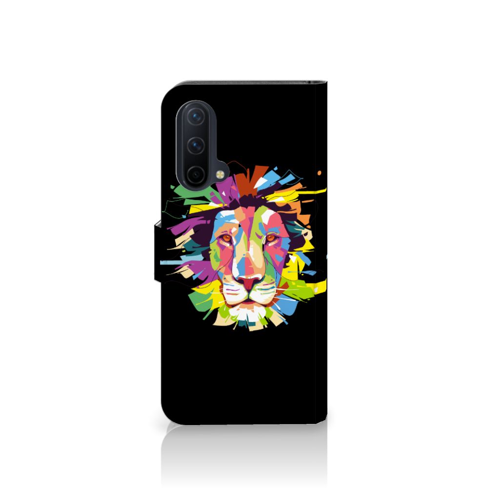 OnePlus Nord CE 5G Leuk Hoesje Lion Color
