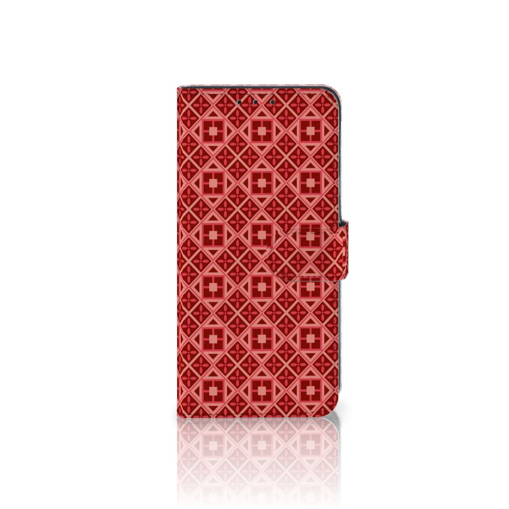 Alcatel 1S 2020 Telefoon Hoesje Batik Rood