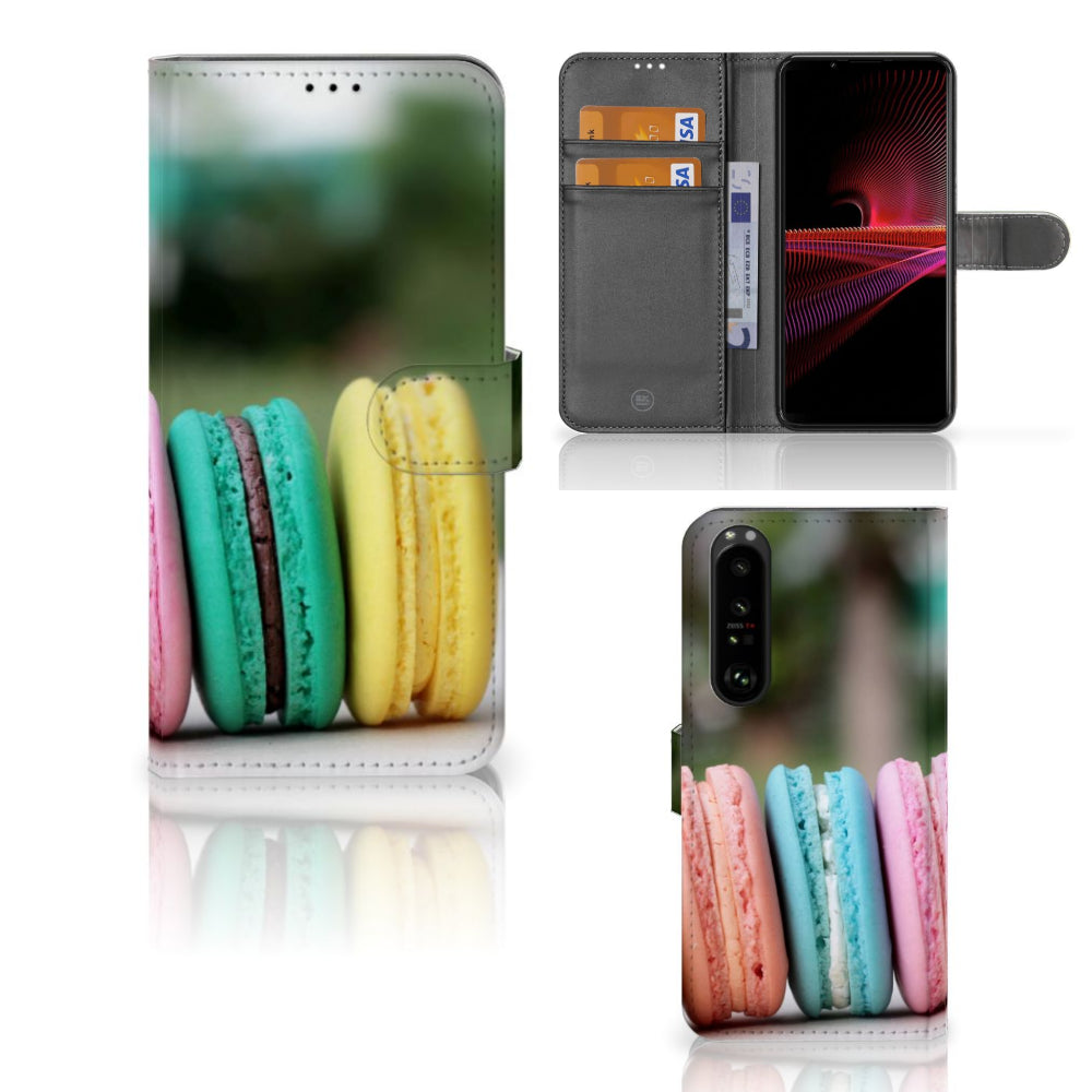 Sony Xperia 1 III Book Cover Macarons