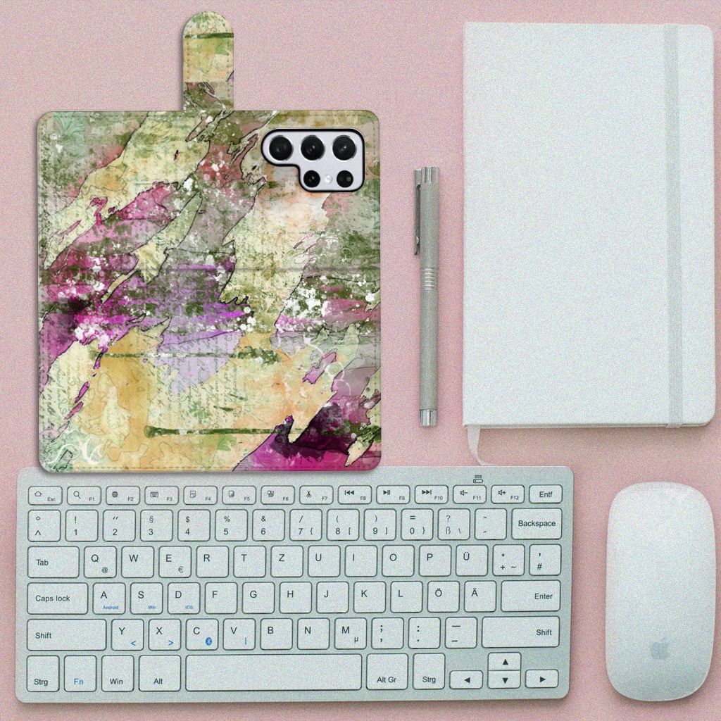 Hoesje Samsung Galaxy S22 Ultra Letter Painting