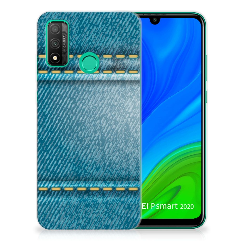 Huawei P Smart 2020 Silicone Back Cover Jeans B2C Telecom