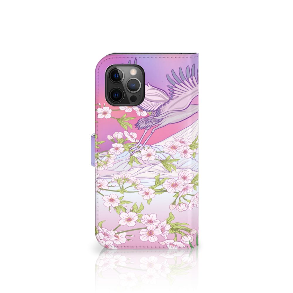 Apple iPhone 12 Pro Max Telefoonhoesje met Pasjes Bird Flying