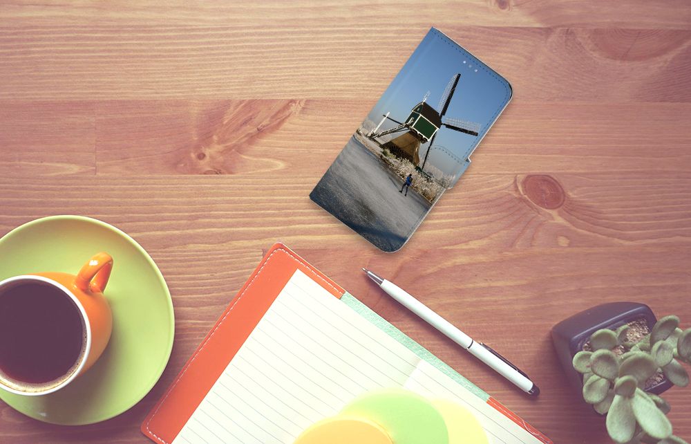 Samsung Galaxy A31 Flip Cover Schaatsers