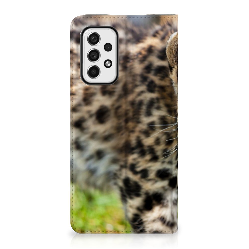 Samsung Galaxy A73 Hoesje maken Baby Luipaard - B2C Telecom