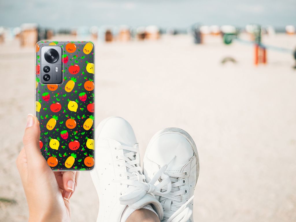 Xiaomi 12 Pro Siliconen Case Fruits B2C Telecom