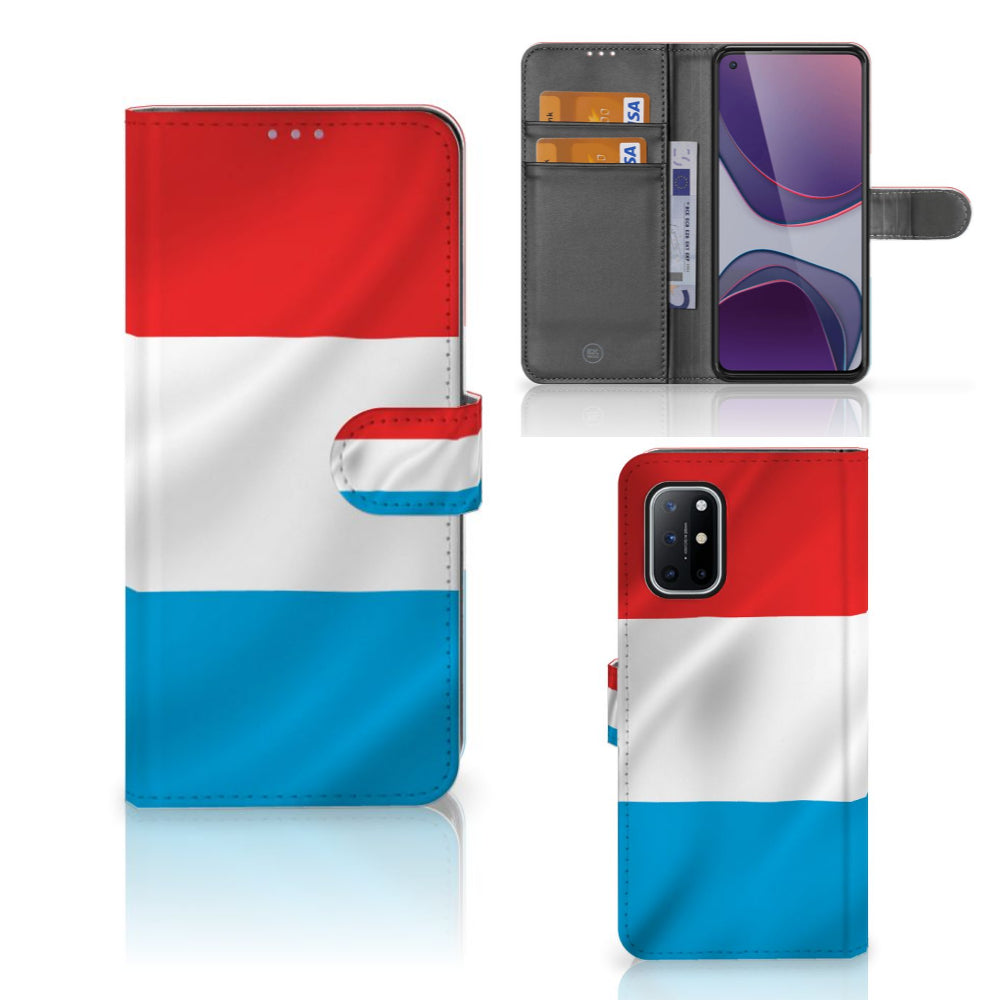 OnePlus 8T Bookstyle Case Luxemburg