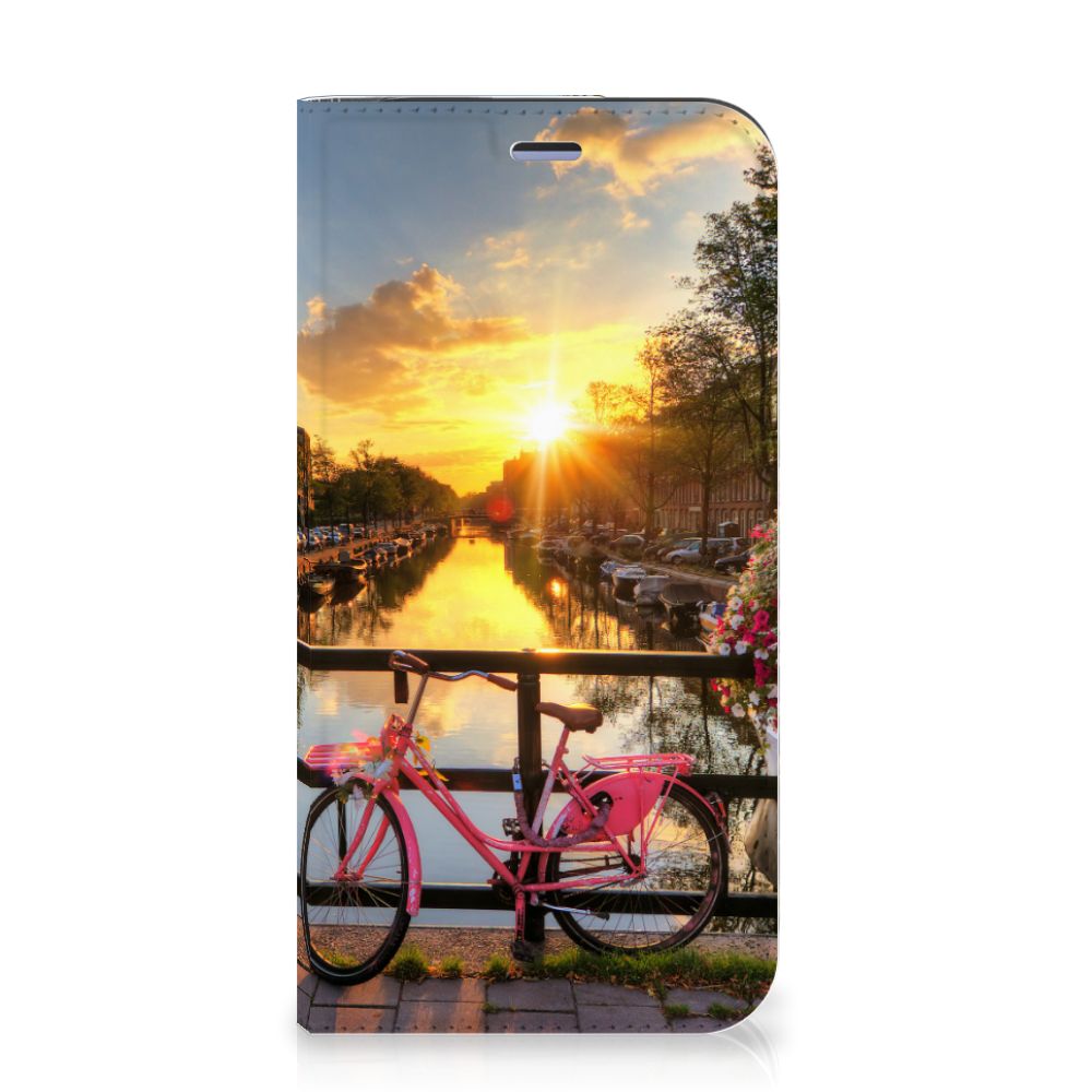 iPhone 12 Mini Book Cover Amsterdamse Grachten - B2C Telecom