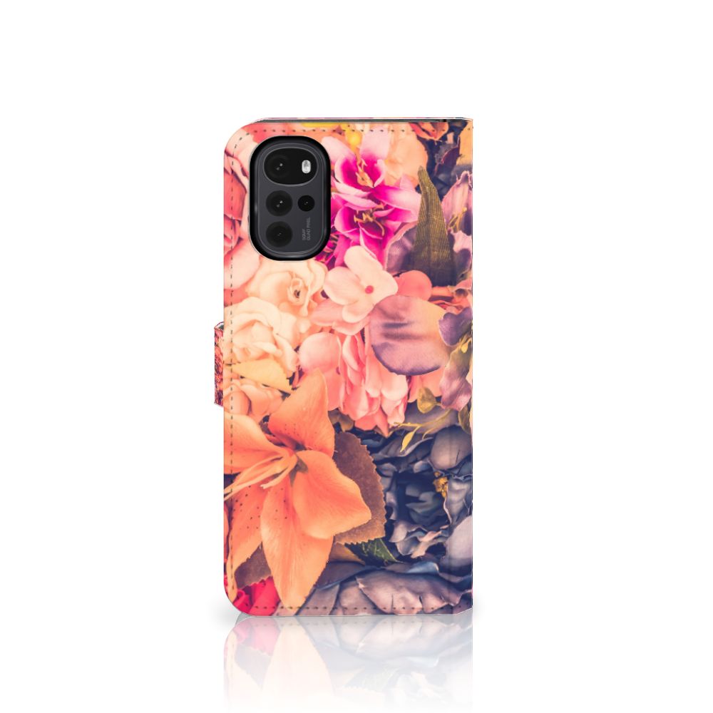 Motorola Moto G22 Hoesje Bosje Bloemen