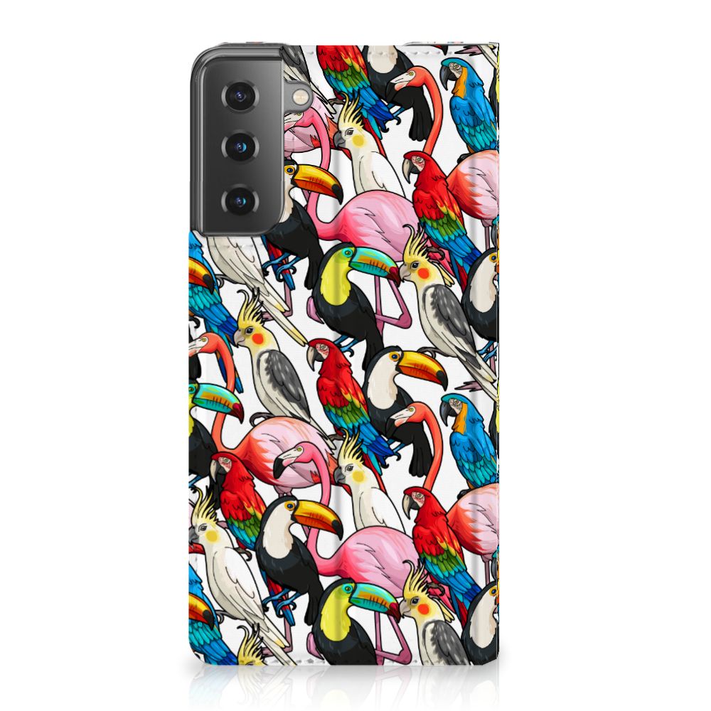 Samsung Galaxy S21 Plus Hoesje maken Birds - B2C Telecom